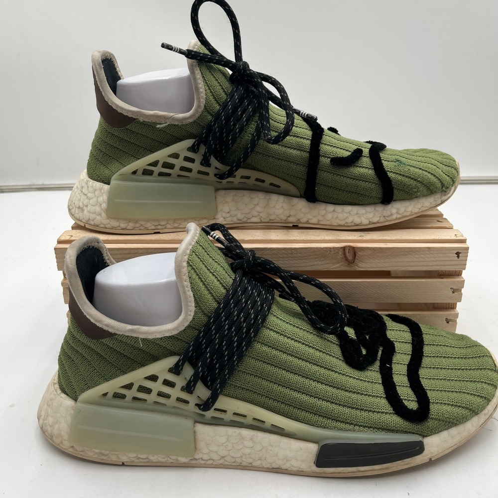 Adidas Sneakers Pharrell Hu NMD BBC Ice Cream Running Dog 11 Green Mens GZ1664